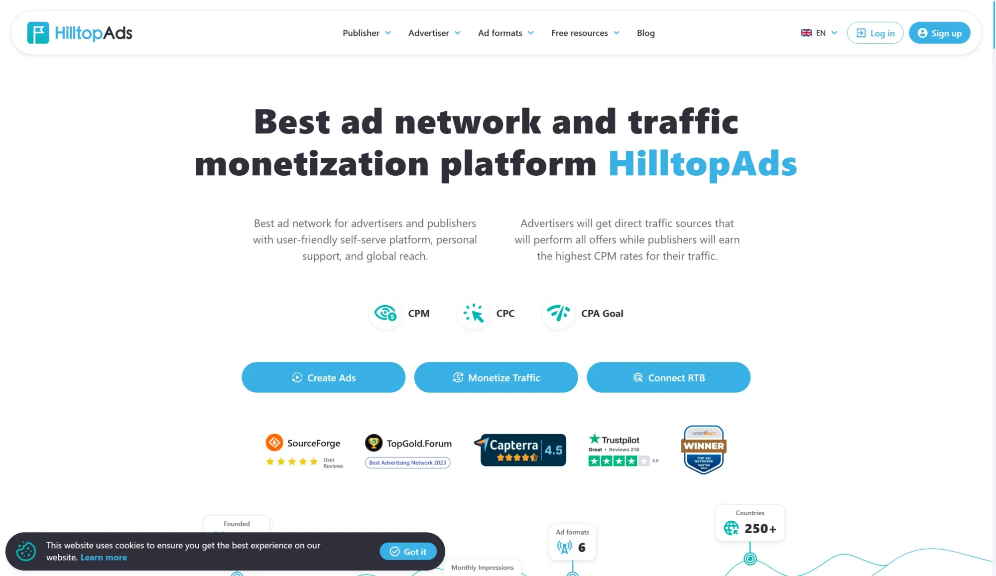 HilltopAds screenshot