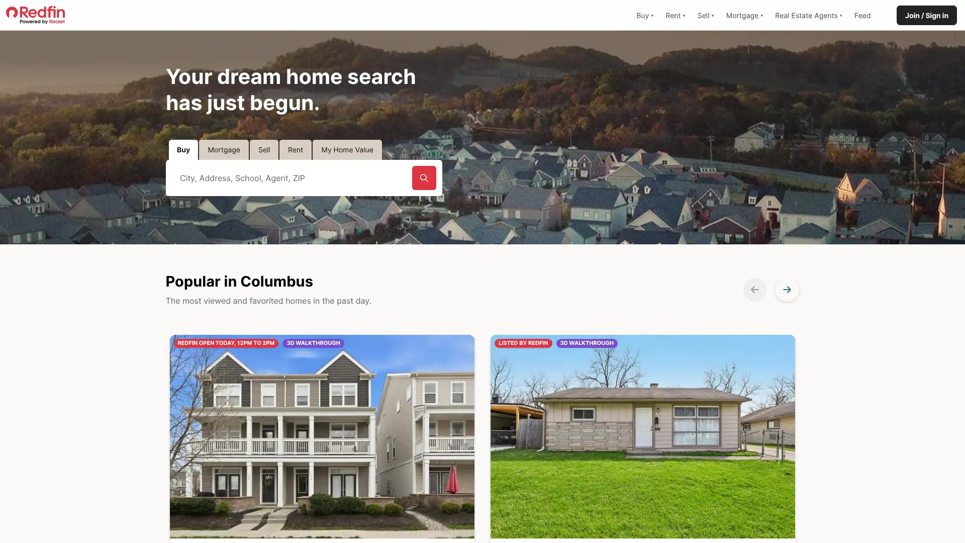 Redfin Mortgage screenshot