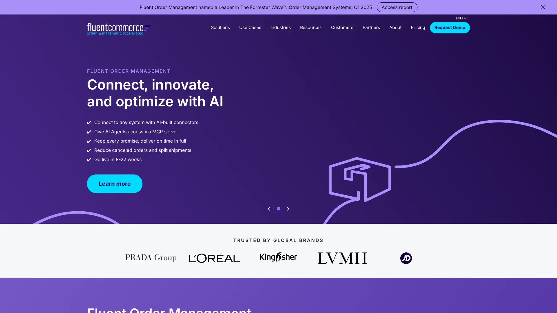Fluent Commerce screenshot