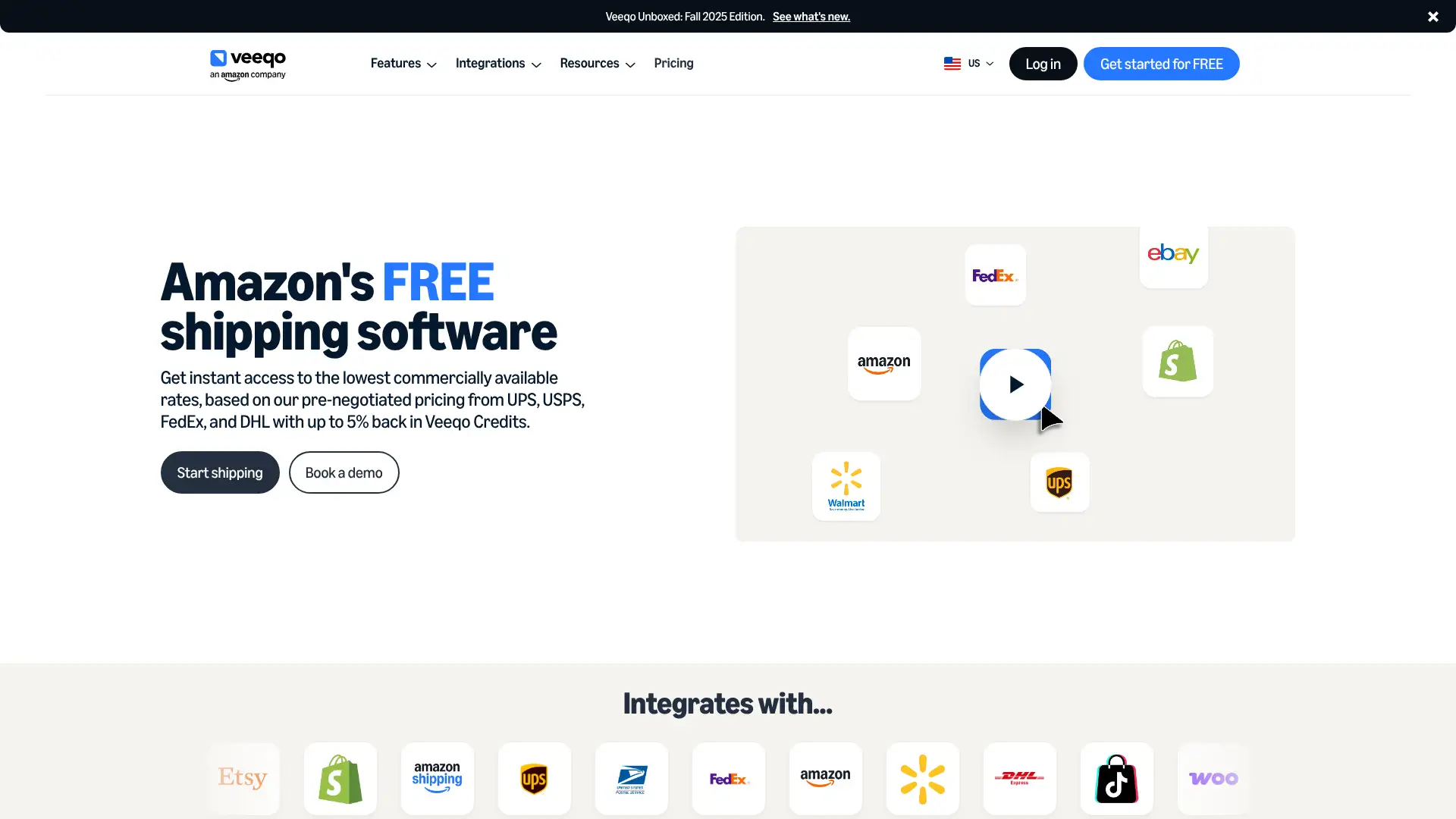 Veeqo screenshot