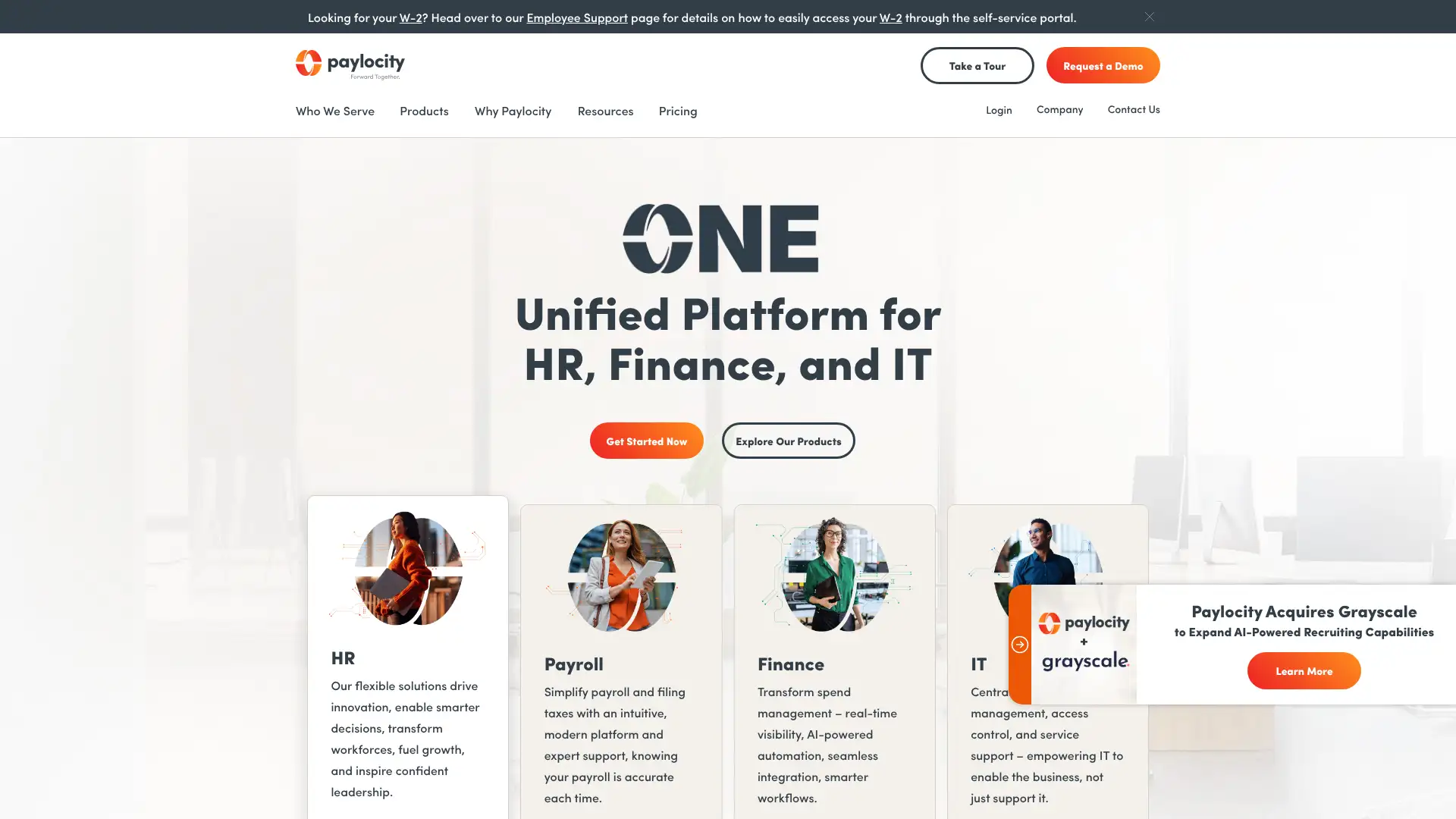 Paylocity screenshot