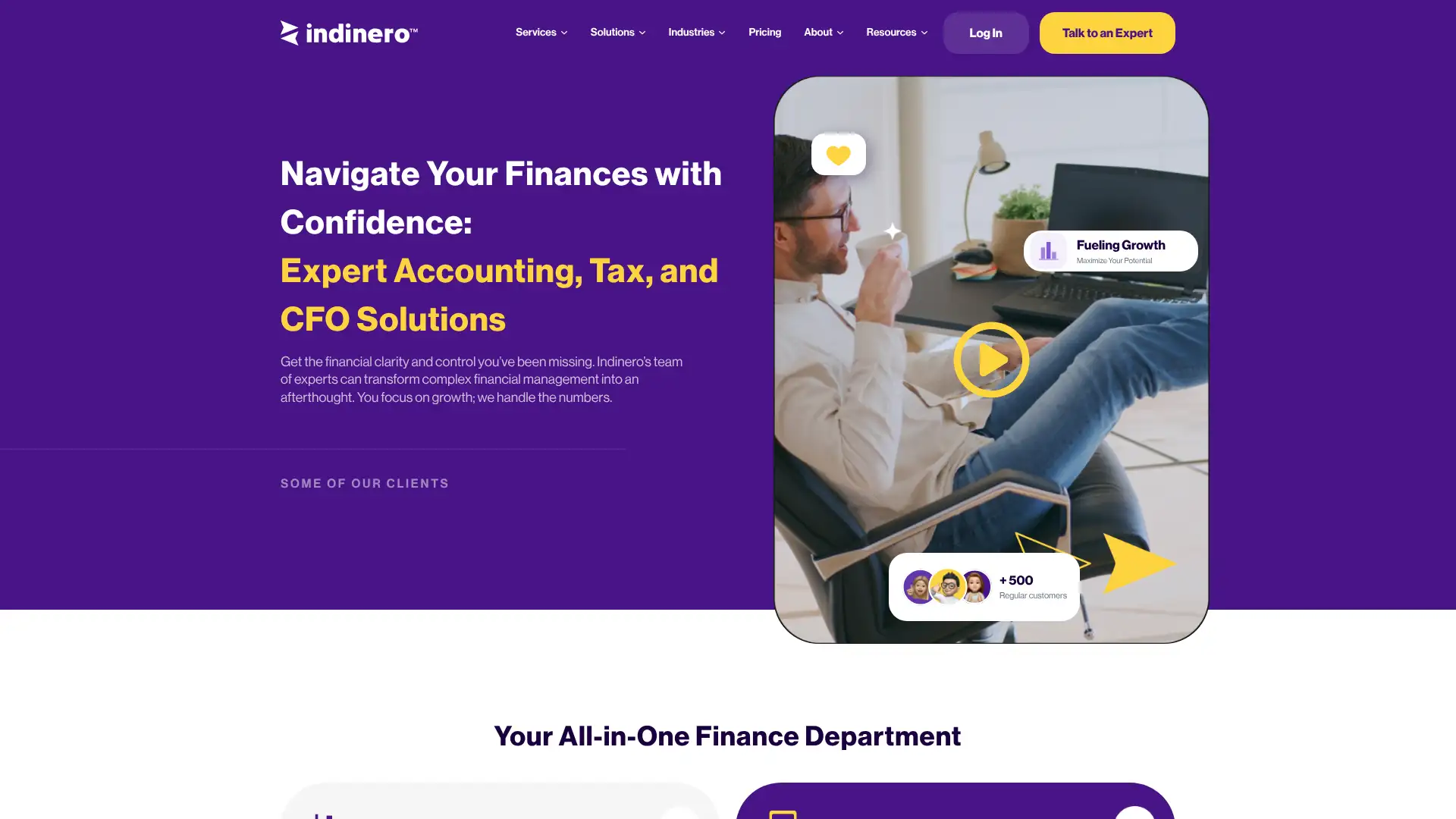 inDinero screenshot