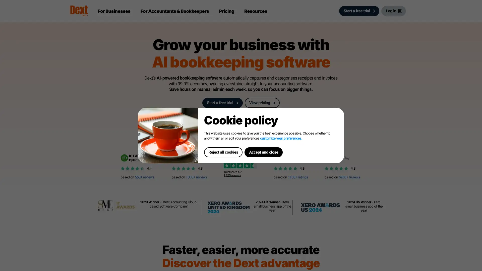 Dext screenshot