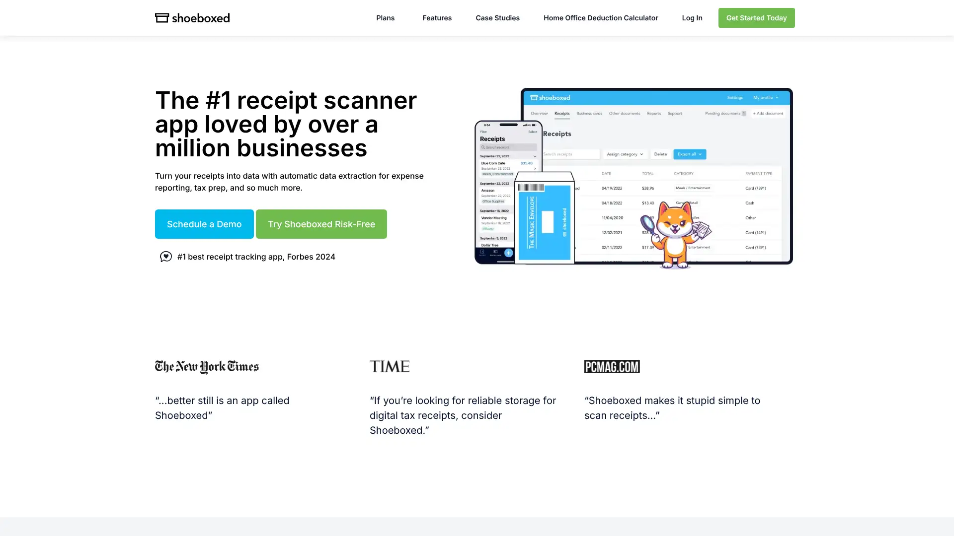 Shoeboxed screenshot