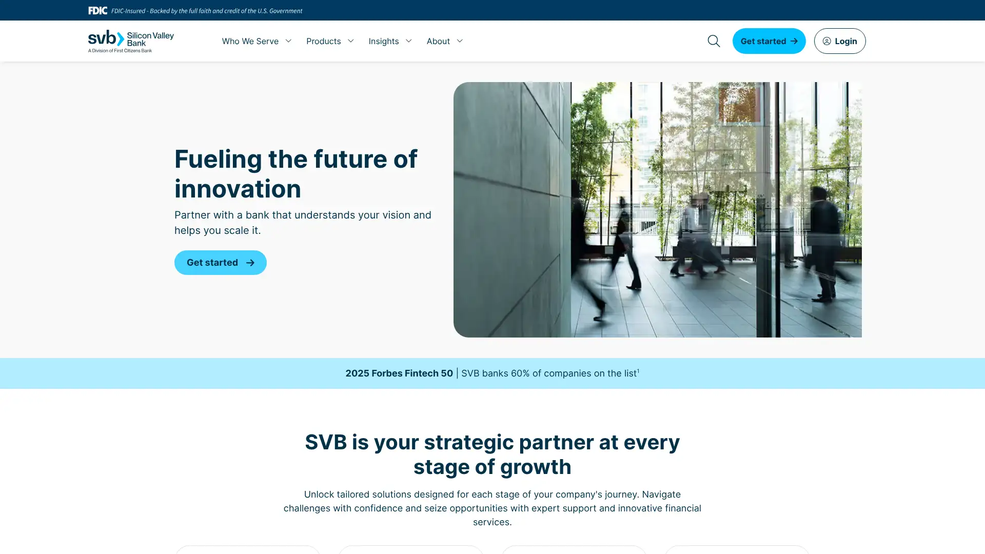 SVB Innovator Card screenshot