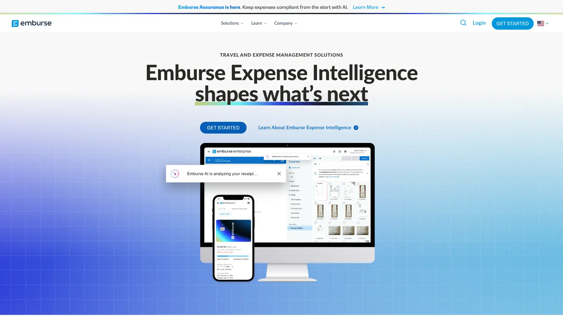Emburse Cards screenshot
