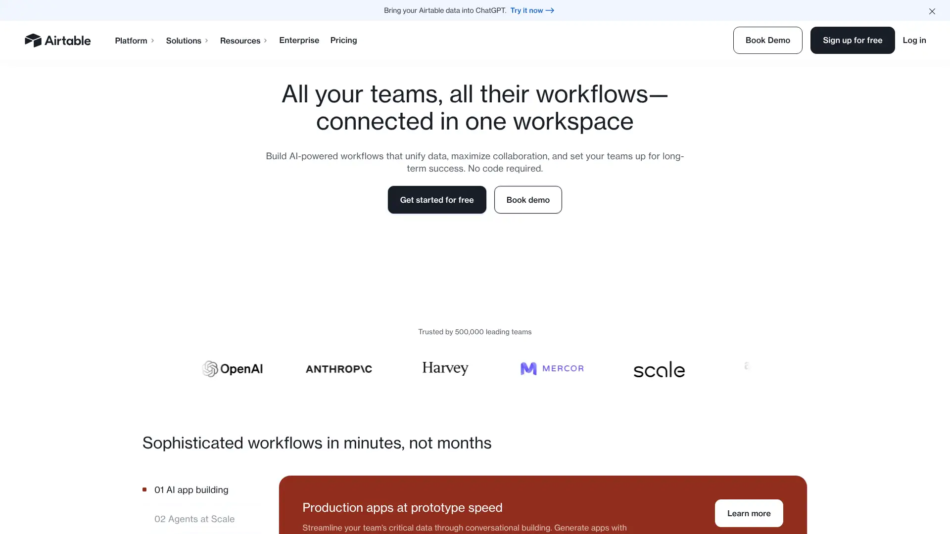 Airtable screenshot