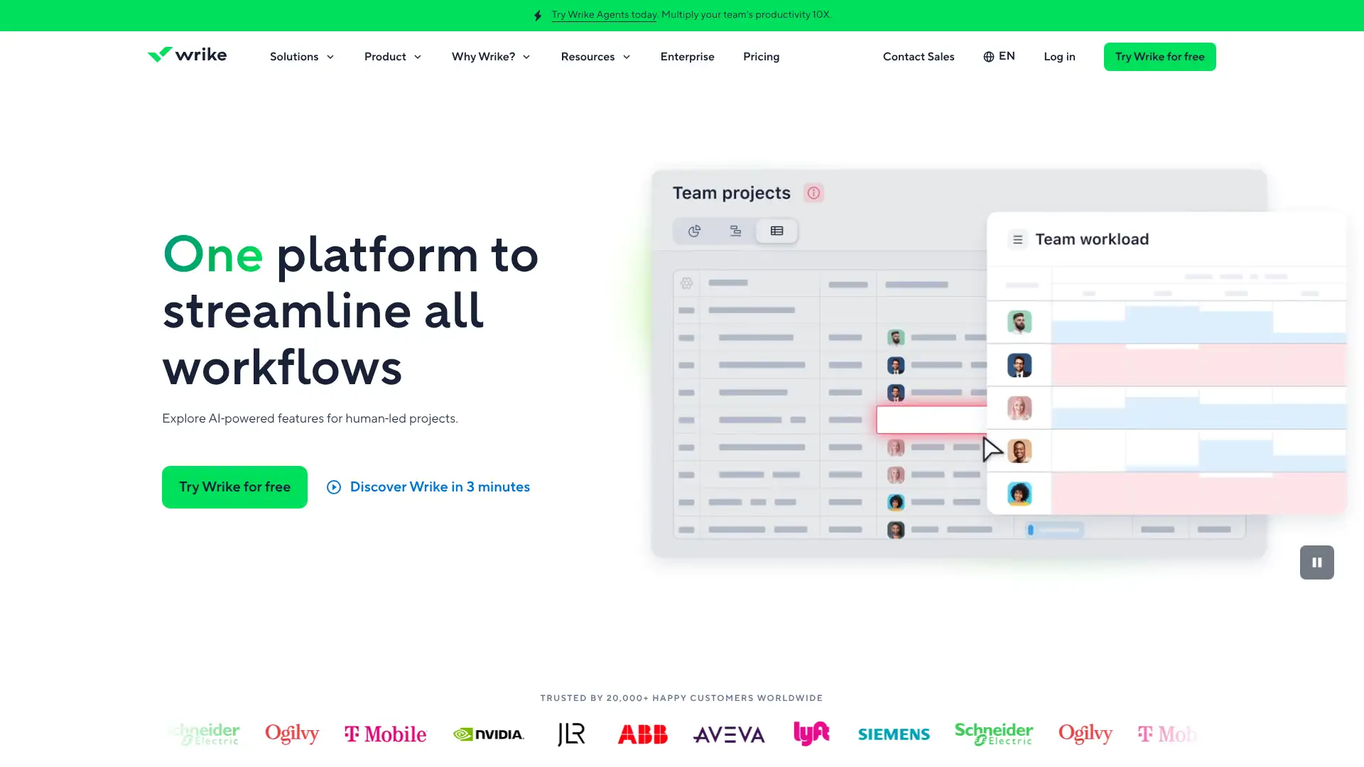Wrike screenshot