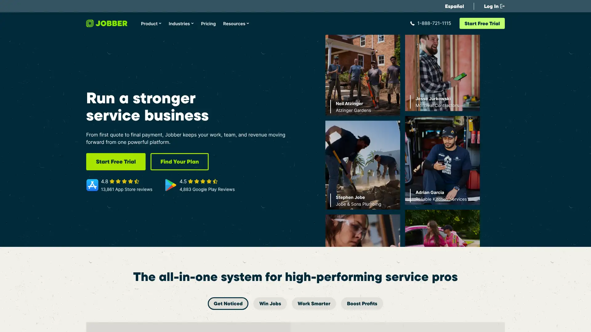 Jobber screenshot