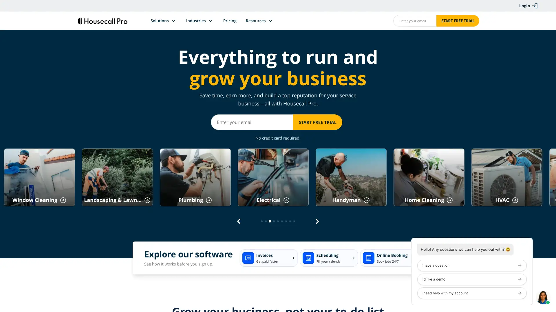 Housecall Pro screenshot