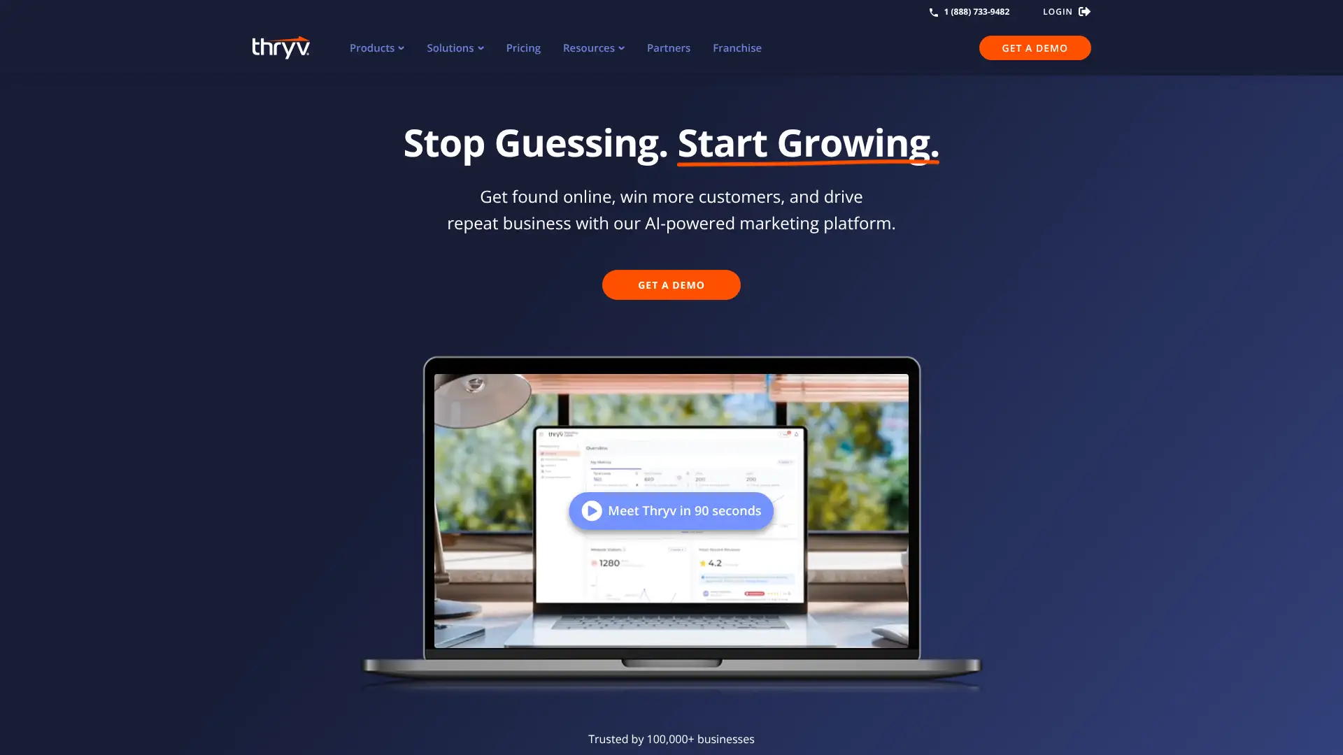 Thryv screenshot