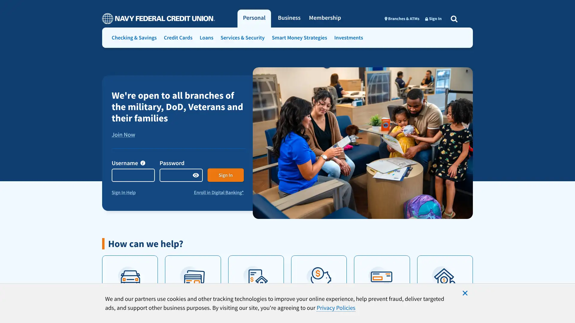 Navy Federal Credit Union Flagship Rewards Visa screenshot