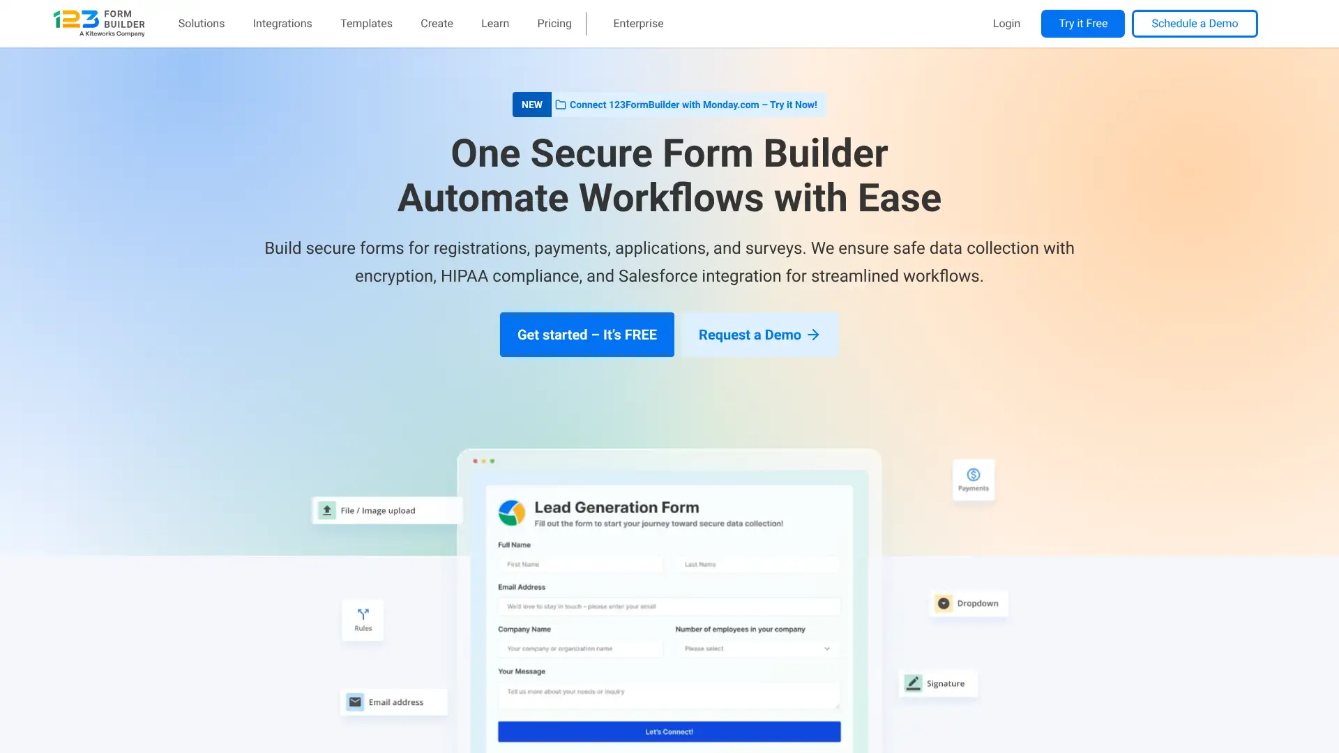 123FormBuilder screenshot