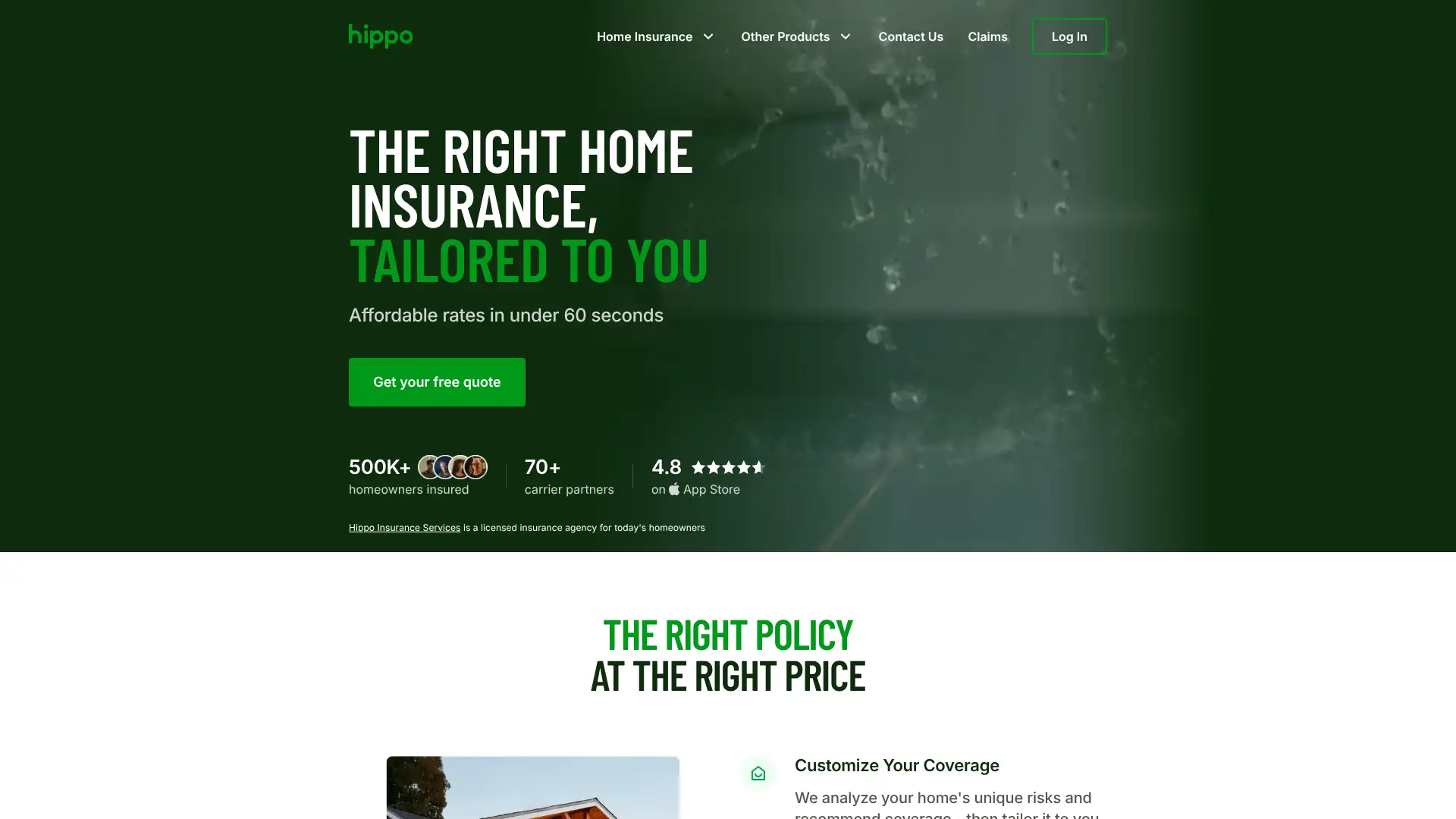 Hippo screenshot