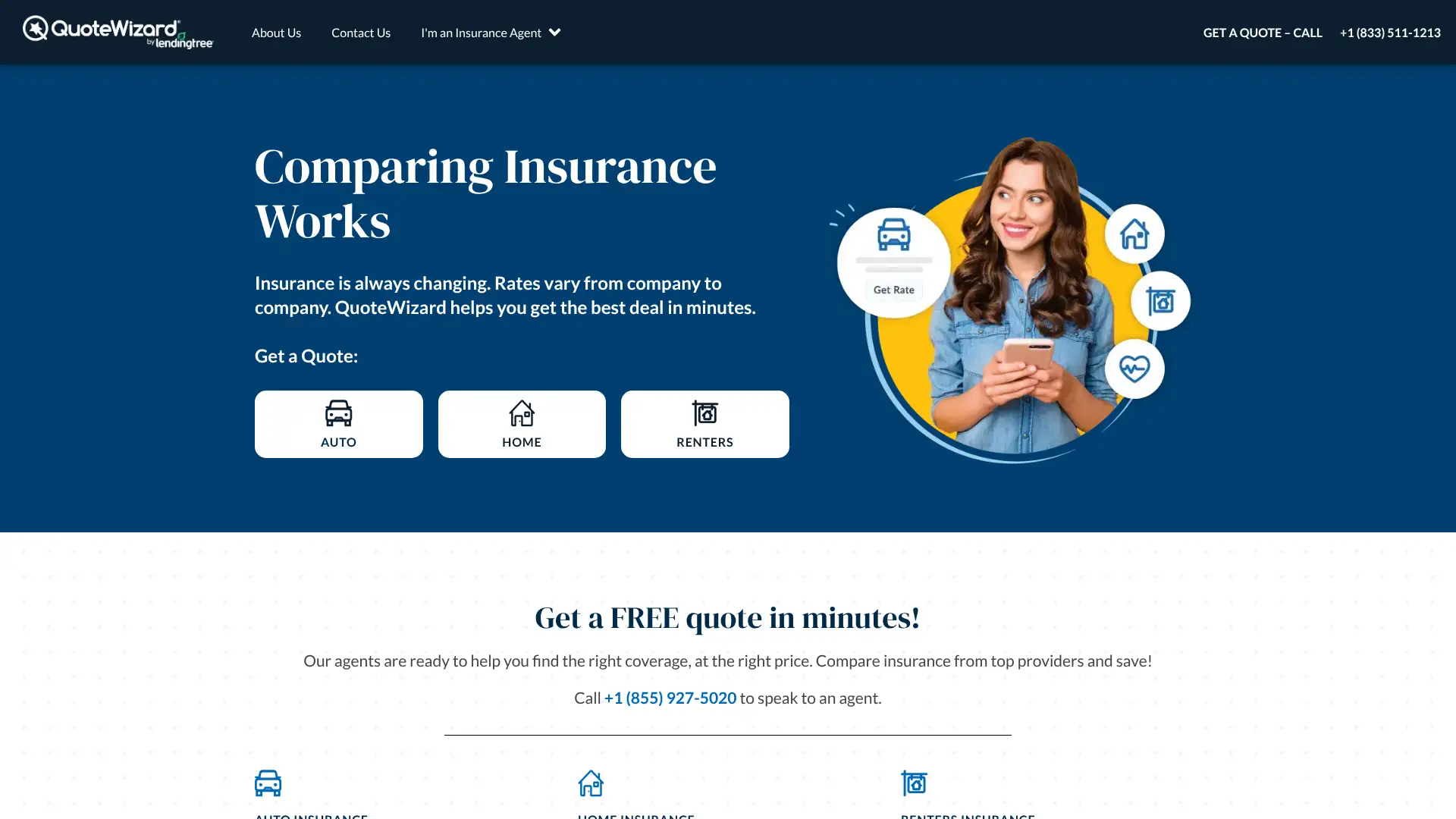 QuoteWizard screenshot