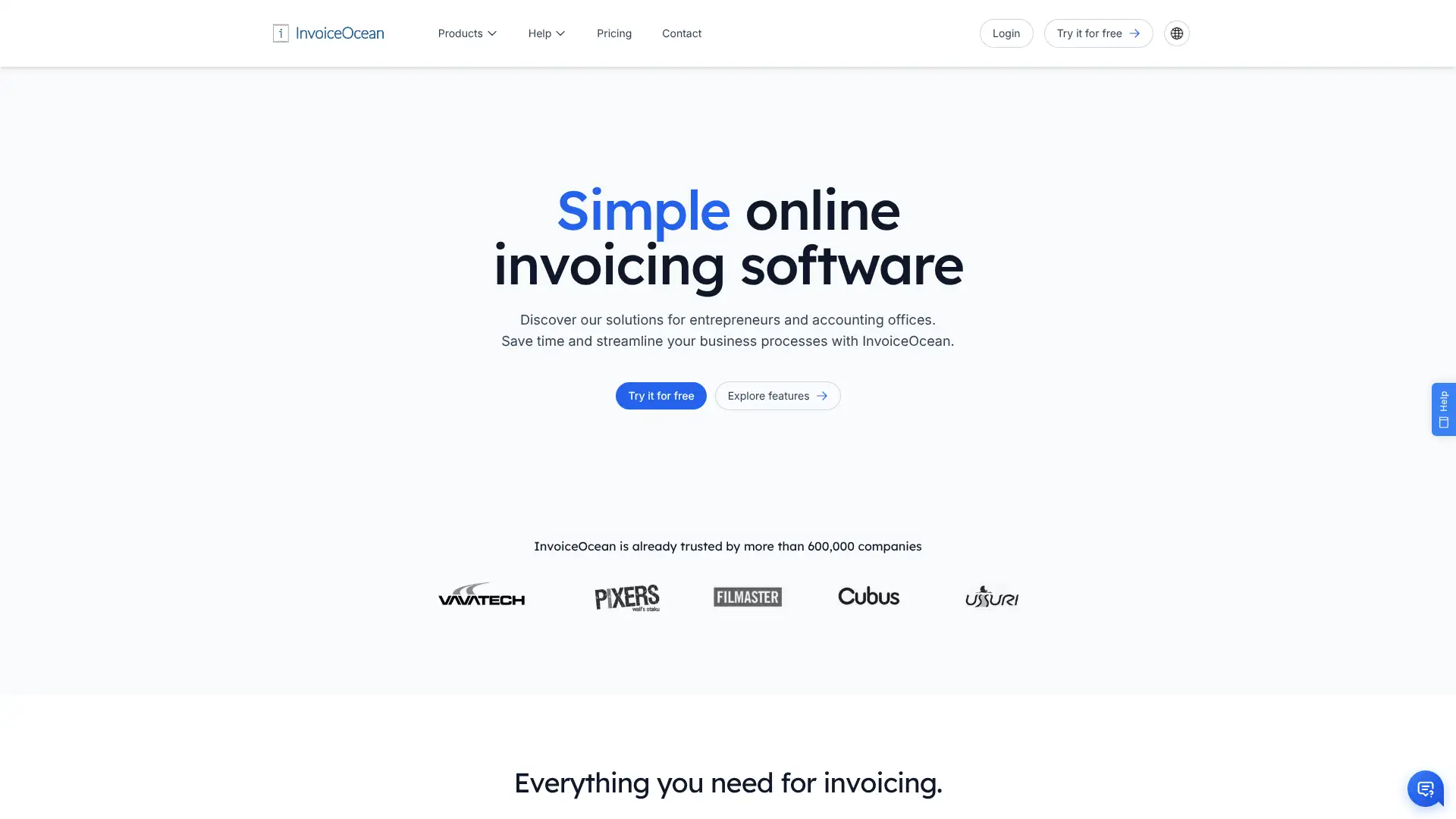 InvoiceOcean screenshot