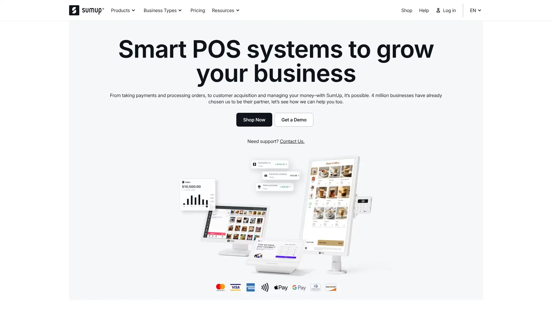 SumUp Invoices screenshot