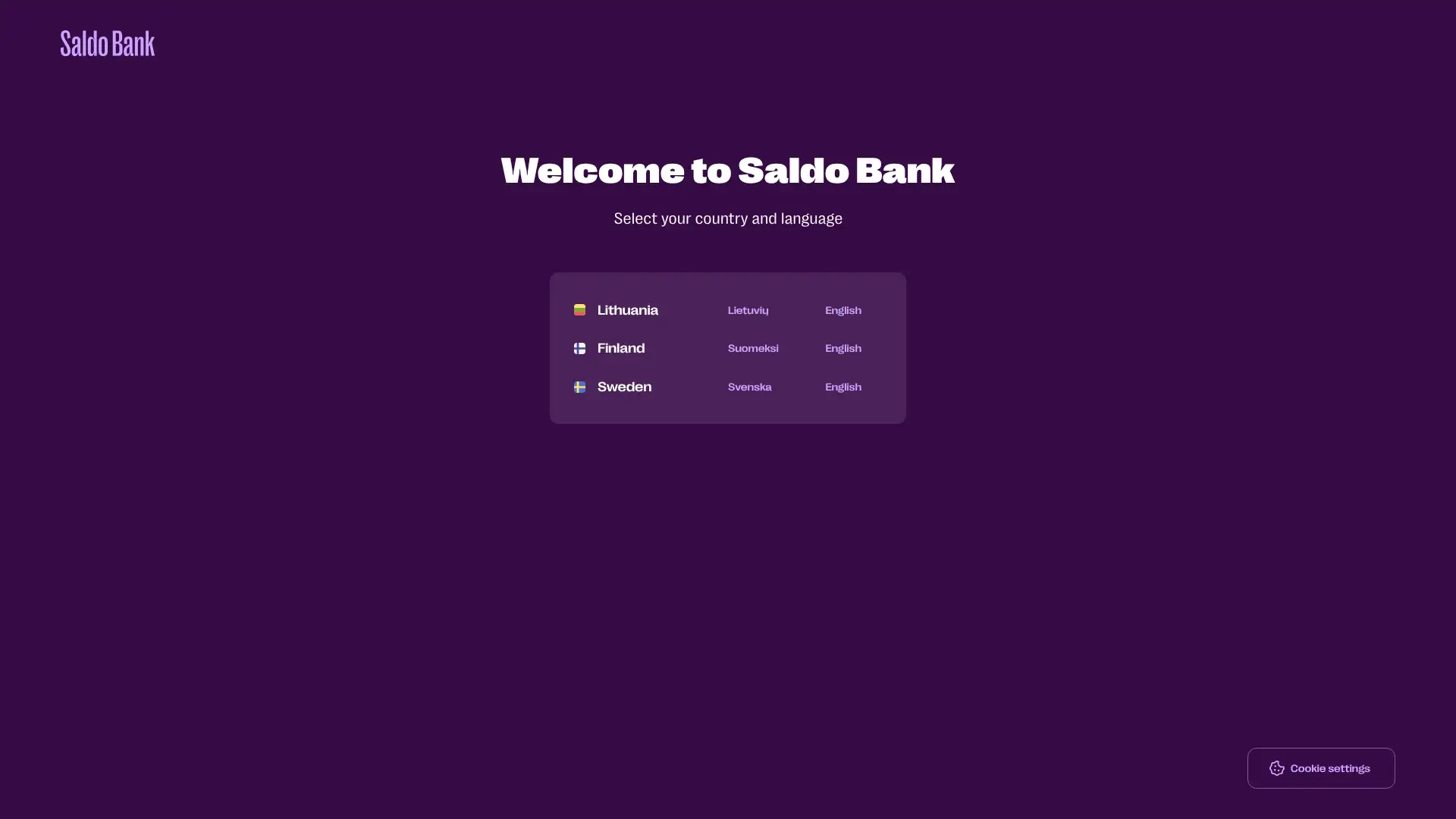 Saldo Invoice screenshot