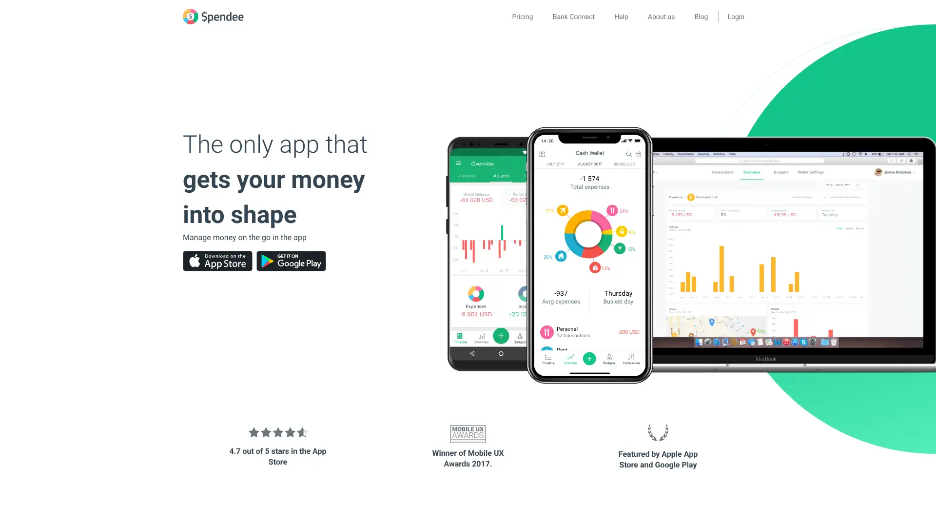 Spendee screenshot