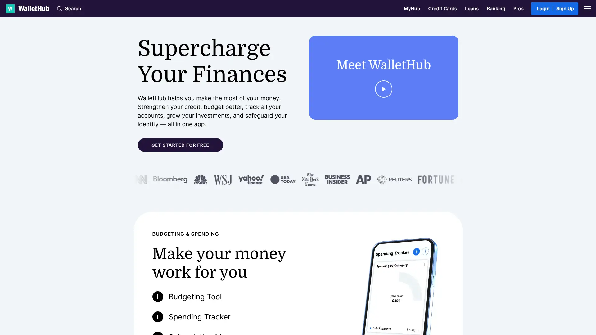 WalletHub screenshot