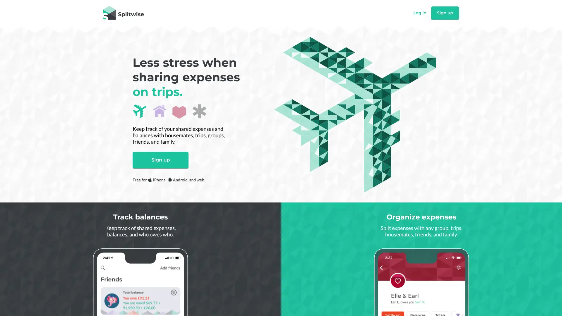 Splitwise screenshot