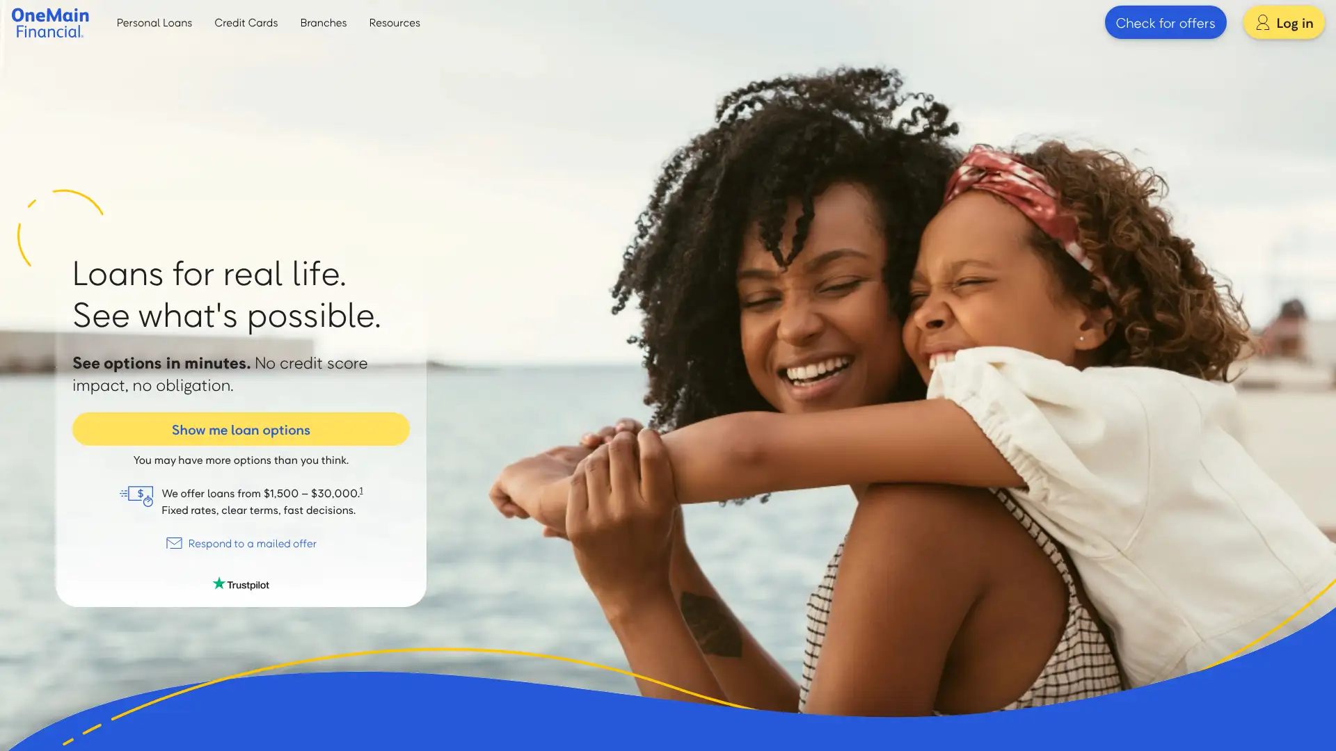 OneMain Financial screenshot