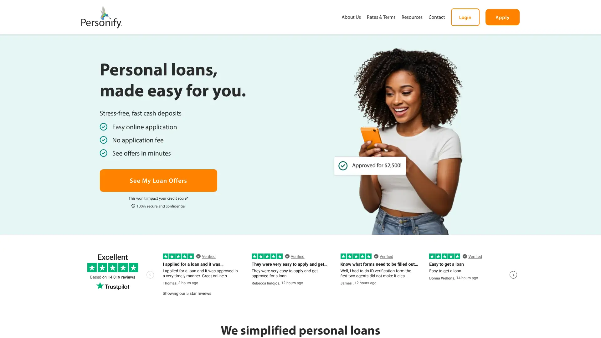 Personify Financial screenshot