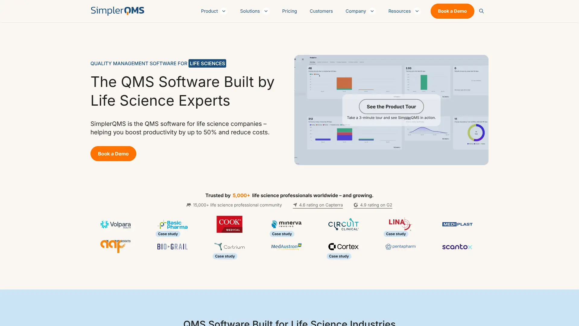 SimplerQMS screenshot