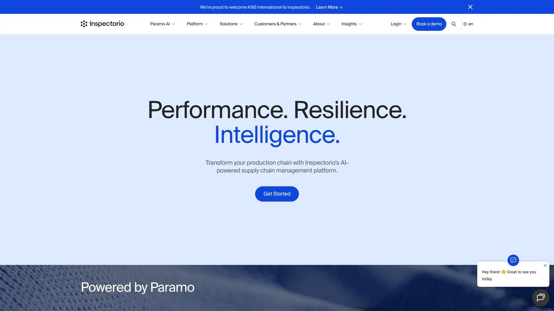 Inspectorio screenshot