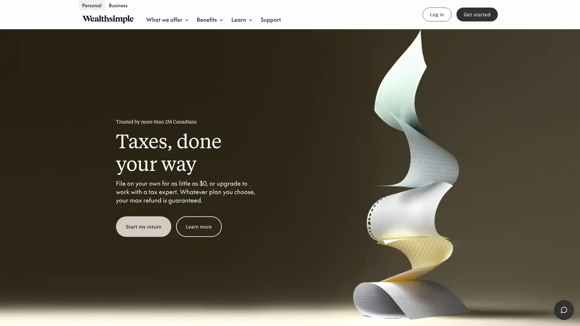 Wealthsimple screenshot