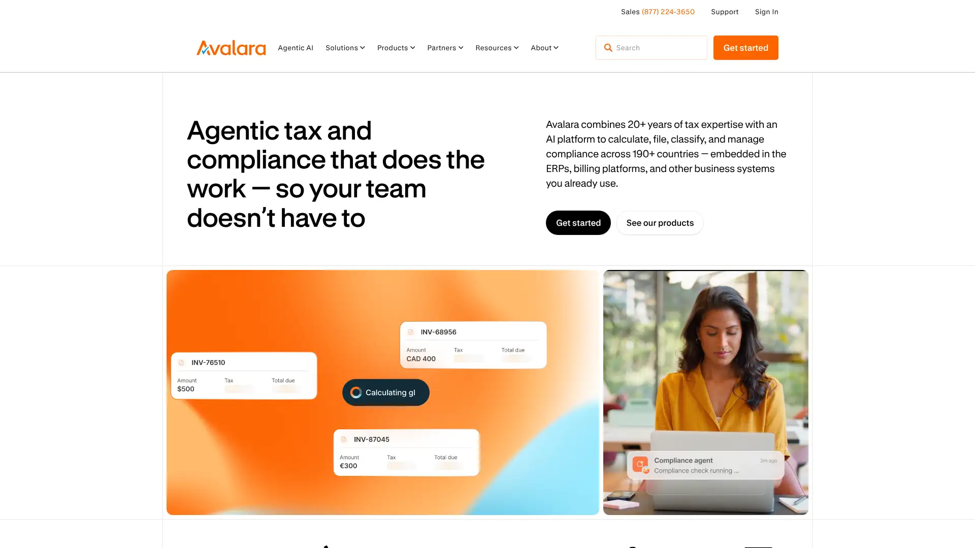 Avalara screenshot