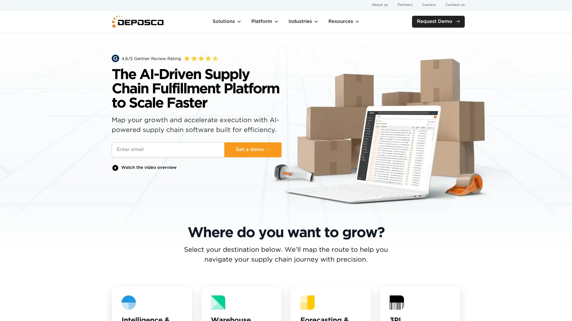 Deposco screenshot