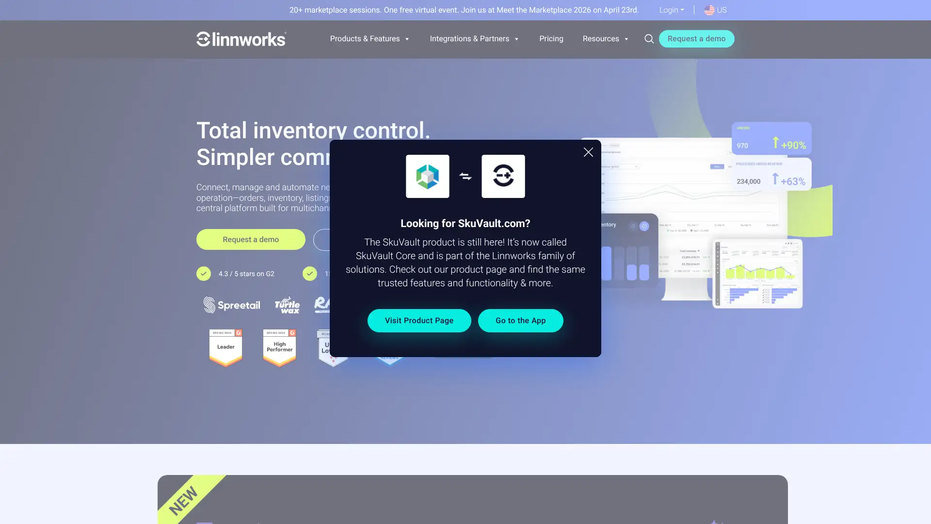 SkuVault Core screenshot