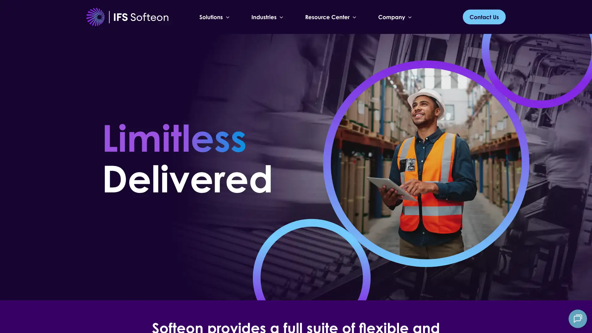 Softeon WMS screenshot
