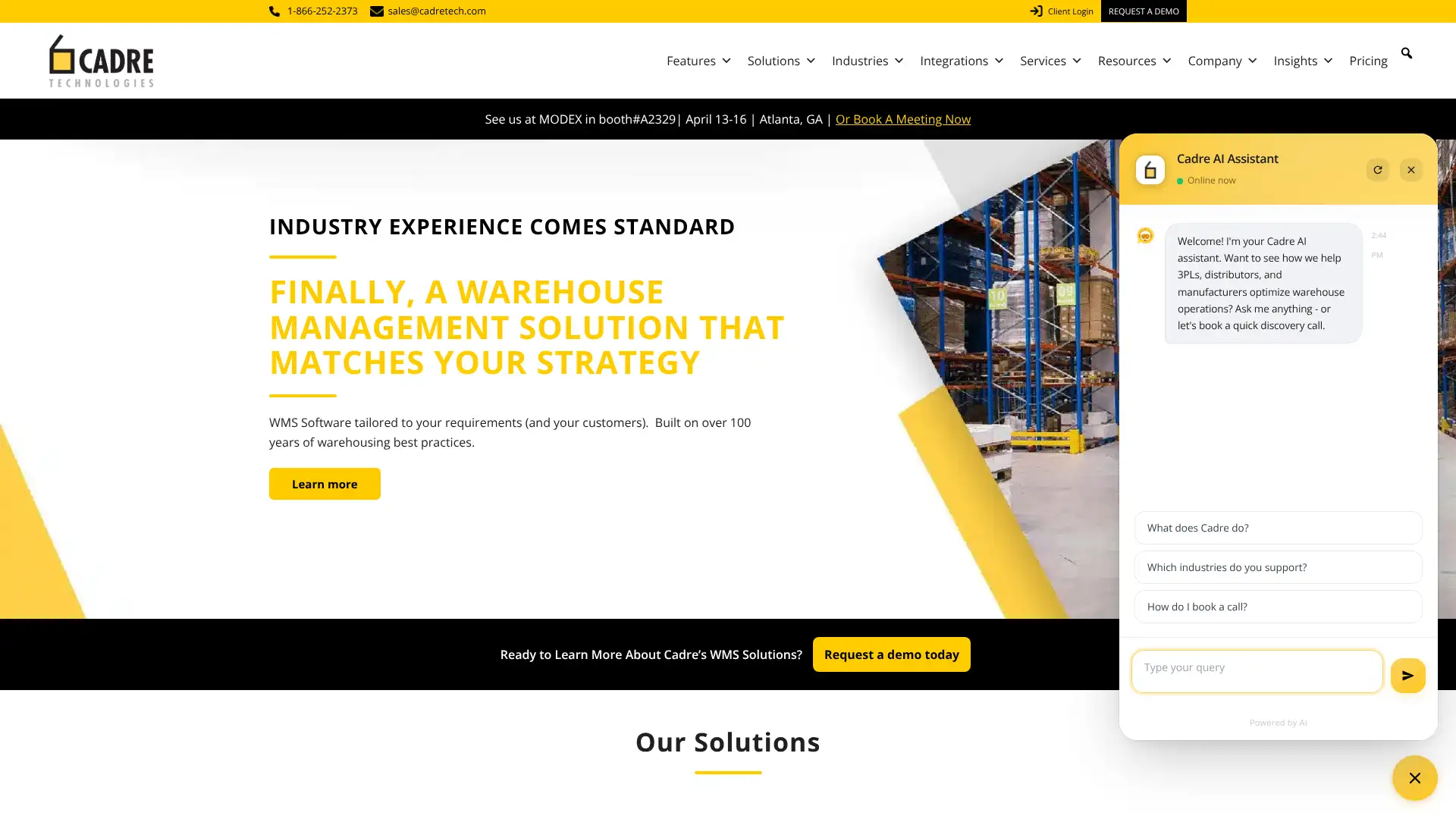 Cadre Technologies screenshot