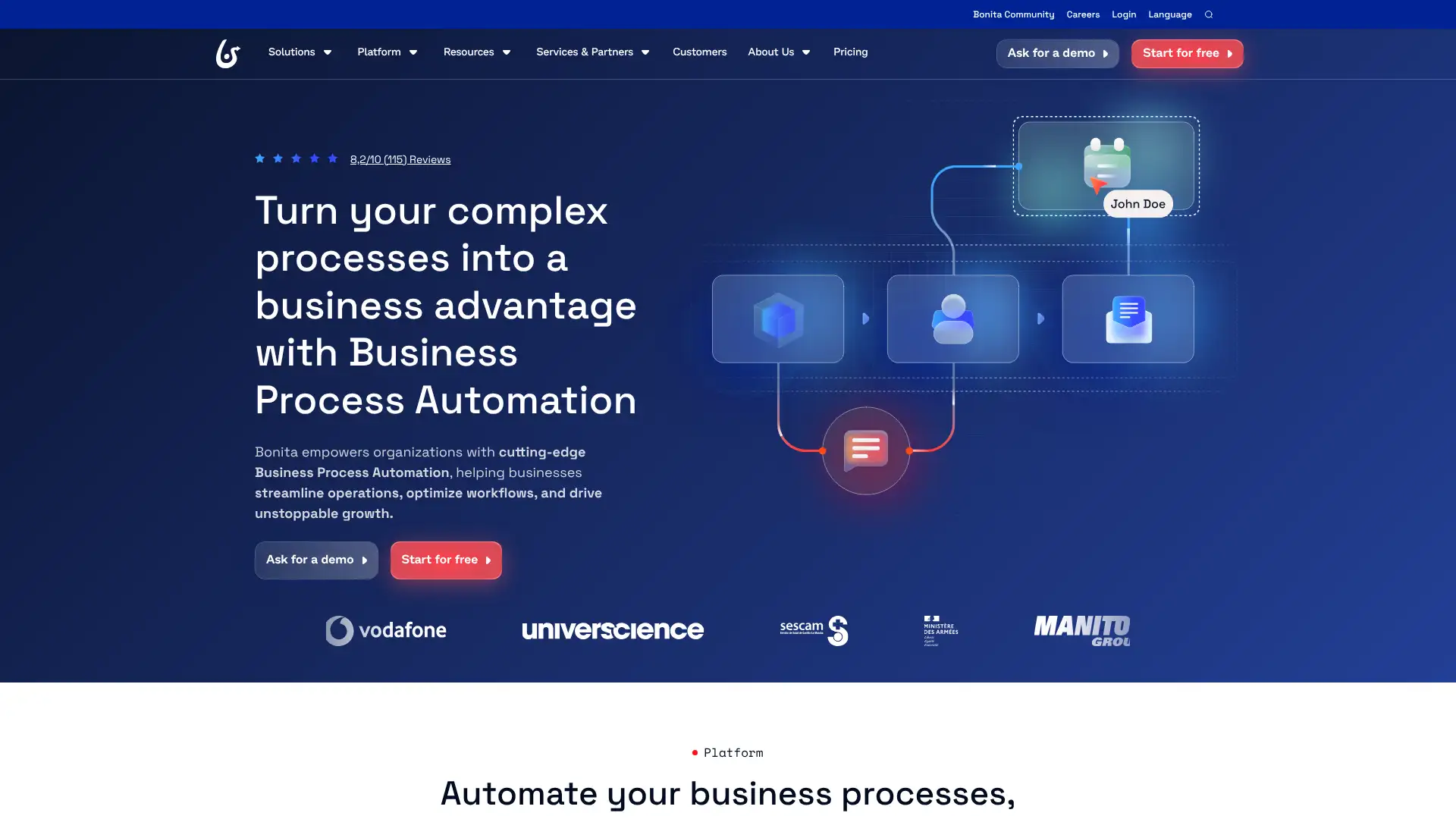 Bonitasoft screenshot