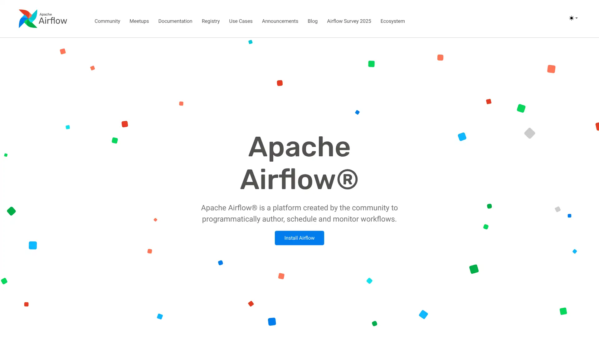 Apache Airflow screenshot