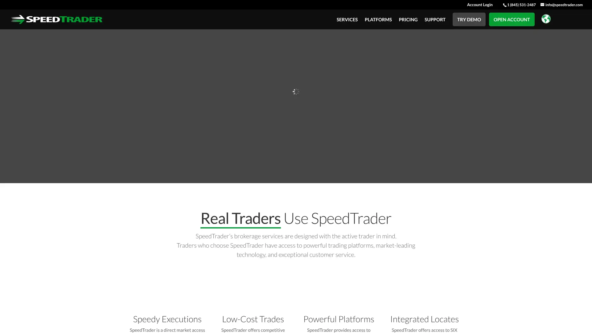 SpeedTrader screenshot