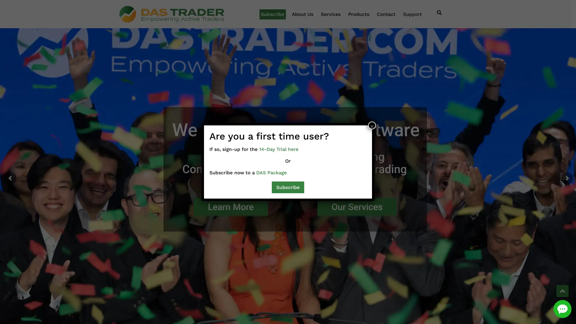 DAS Trader screenshot