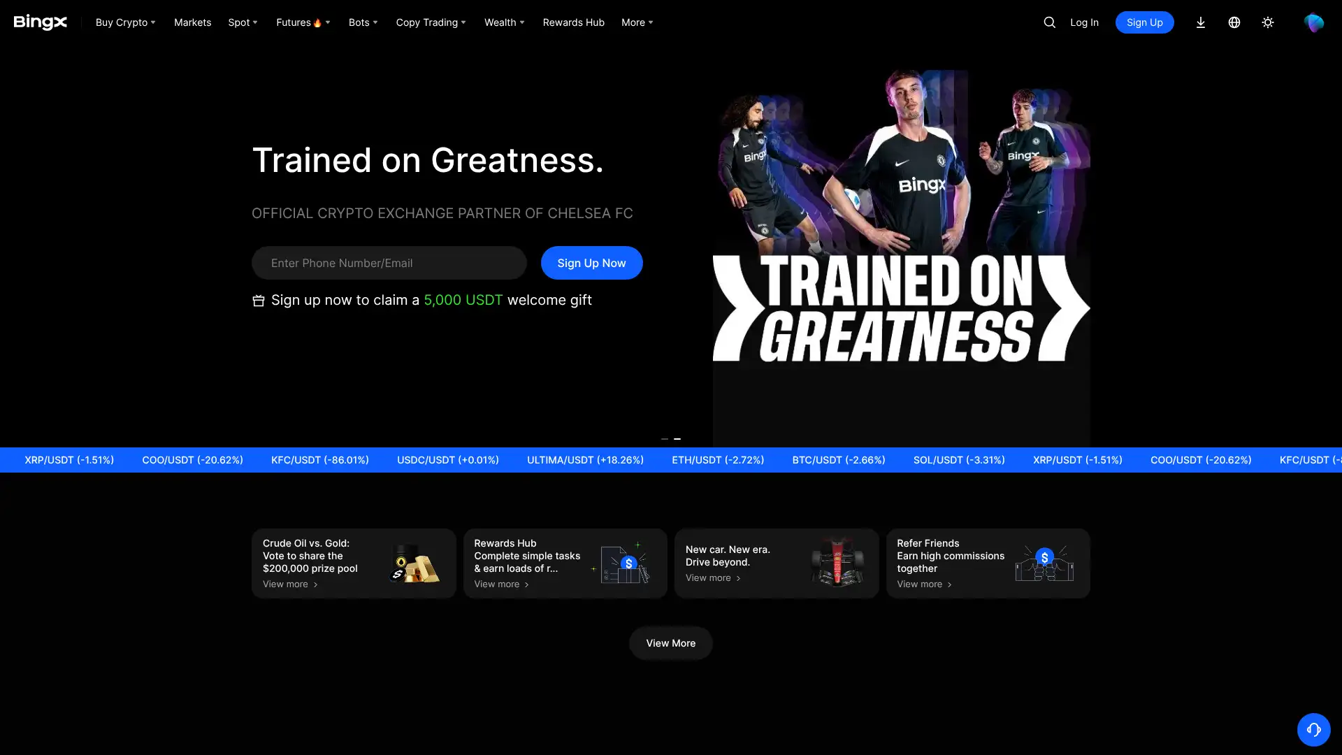 BingX screenshot