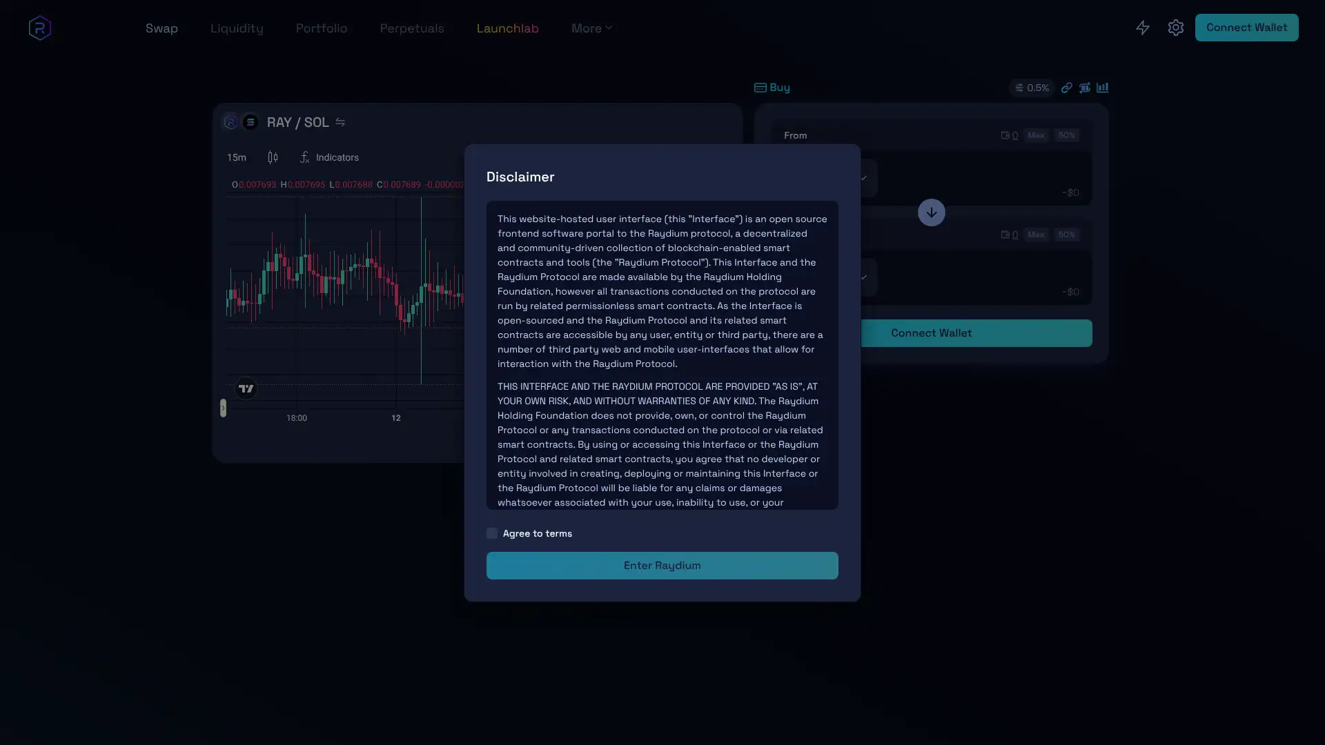 Raydium screenshot