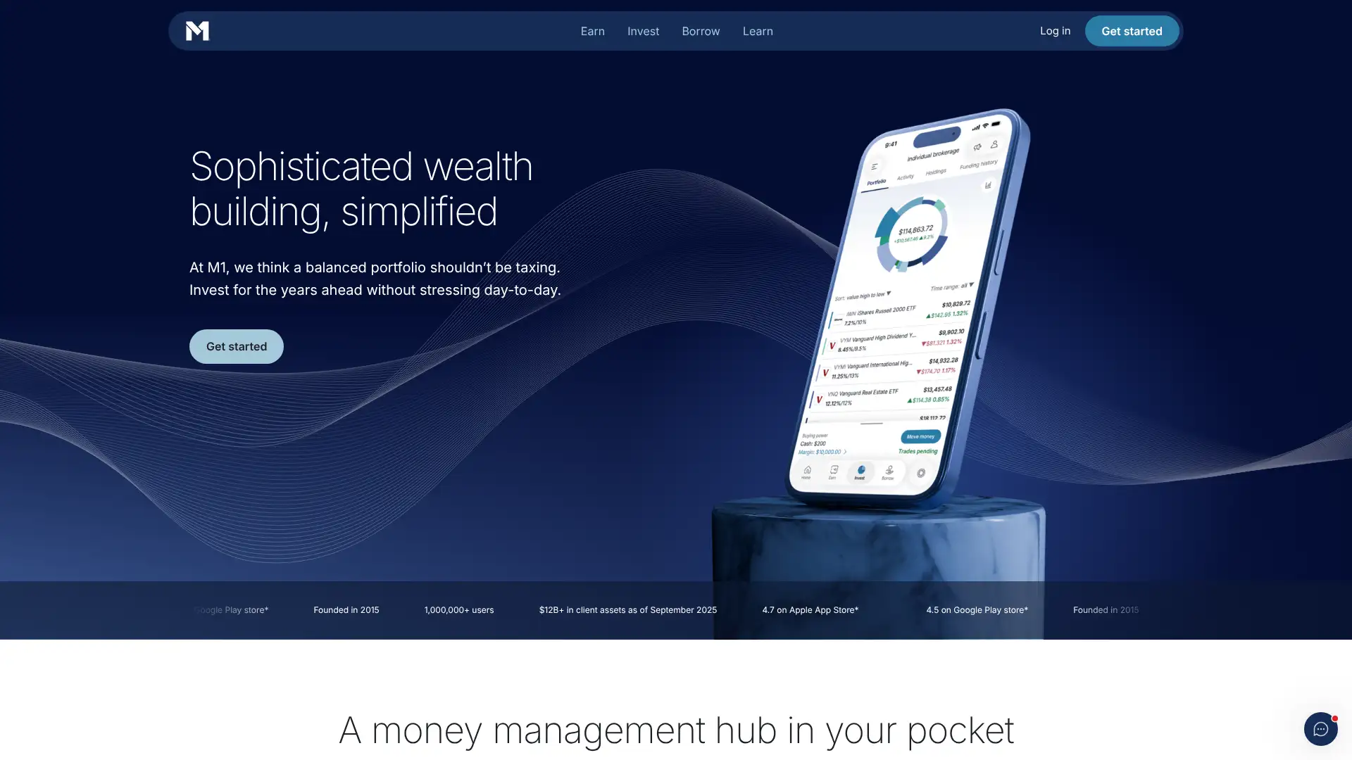 M1 Finance screenshot