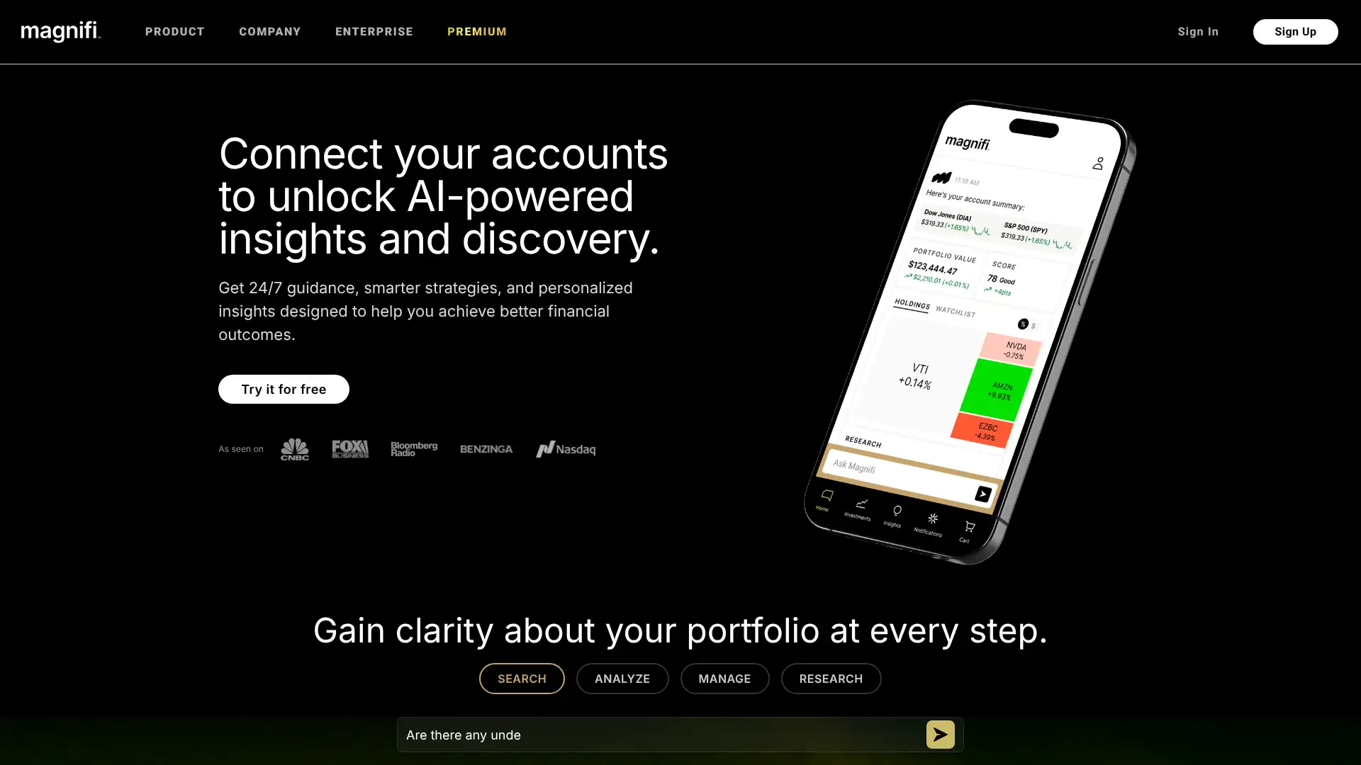 Magnifi screenshot