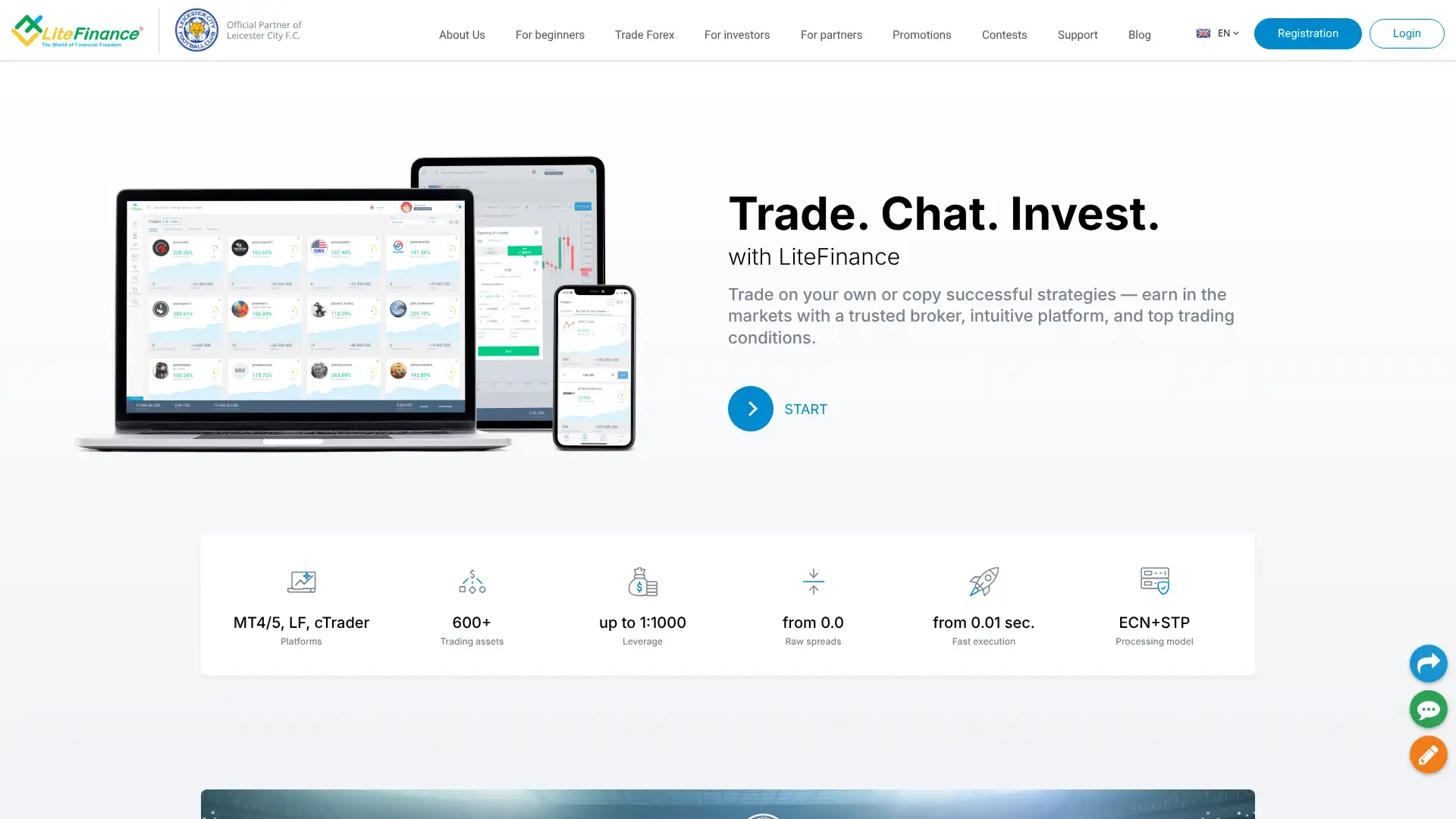 LiteFinance screenshot