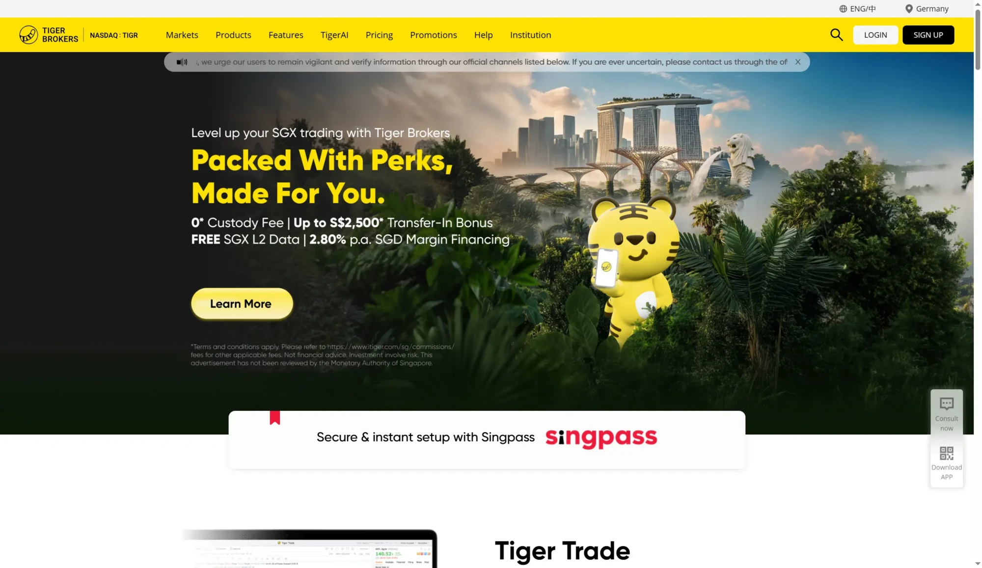 Tiger Brokers screenshot
